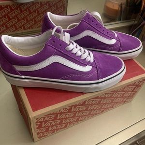 New purple vans- never worn before
